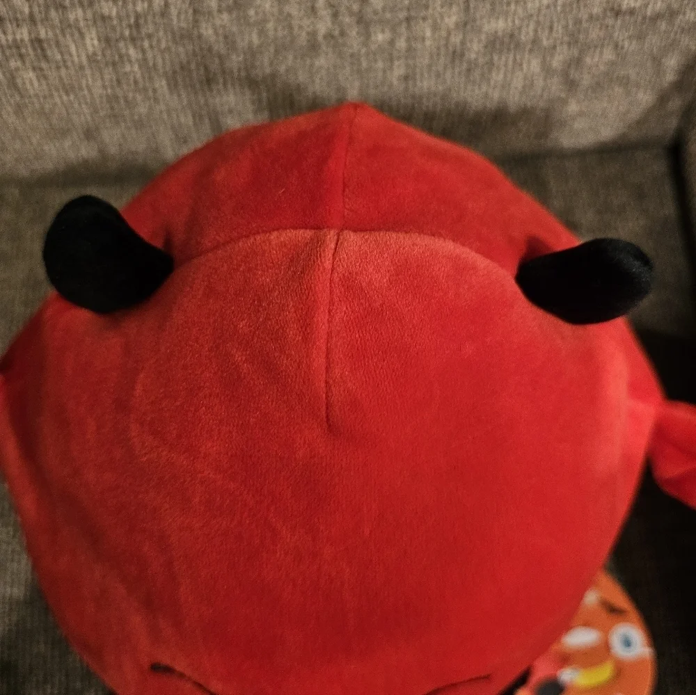 Squishmallows Flip-A-Mallow Dante The Devil And Carah The Candy Corn Plush 8